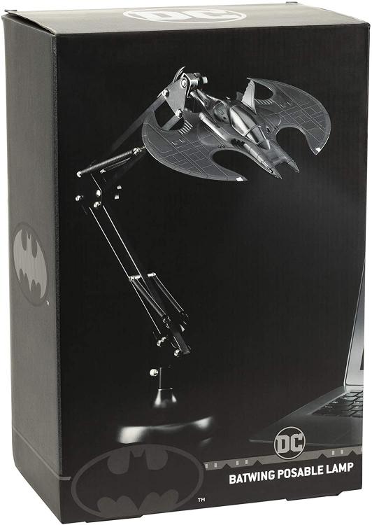 Paladone Lampada Da Scrivania Orientabile Batwing Bdp Batman Multicolore Led Pc