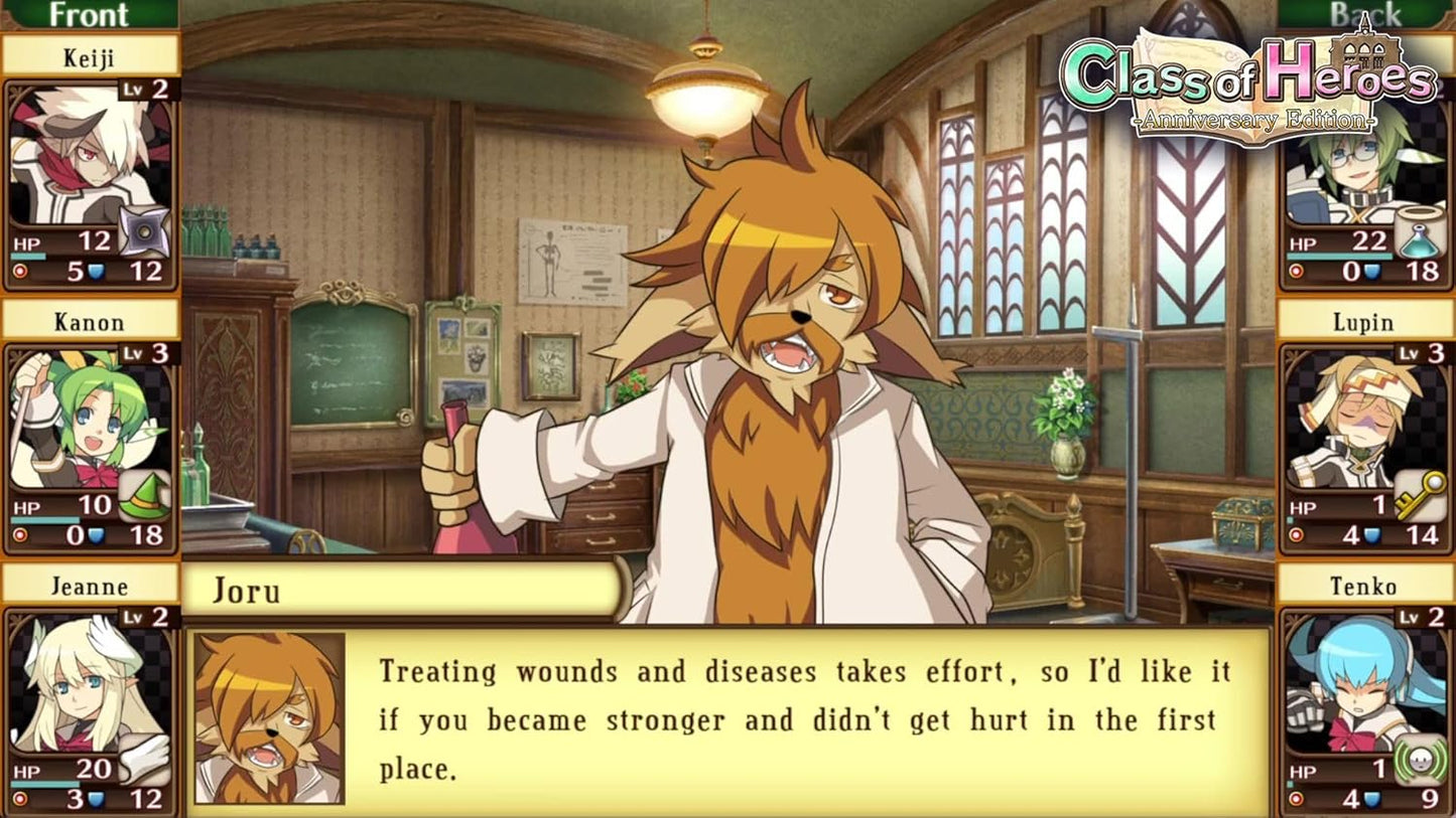 Class of Heroes 1 & 2 Complete Edition Videogioco Multilingua Nintendo Switch