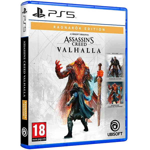 ASSASSIN'S CREED VALHALLA - RAGNAROK EDITION PS5 EU ITALIANO PLAYSTATION 5 NUOVO