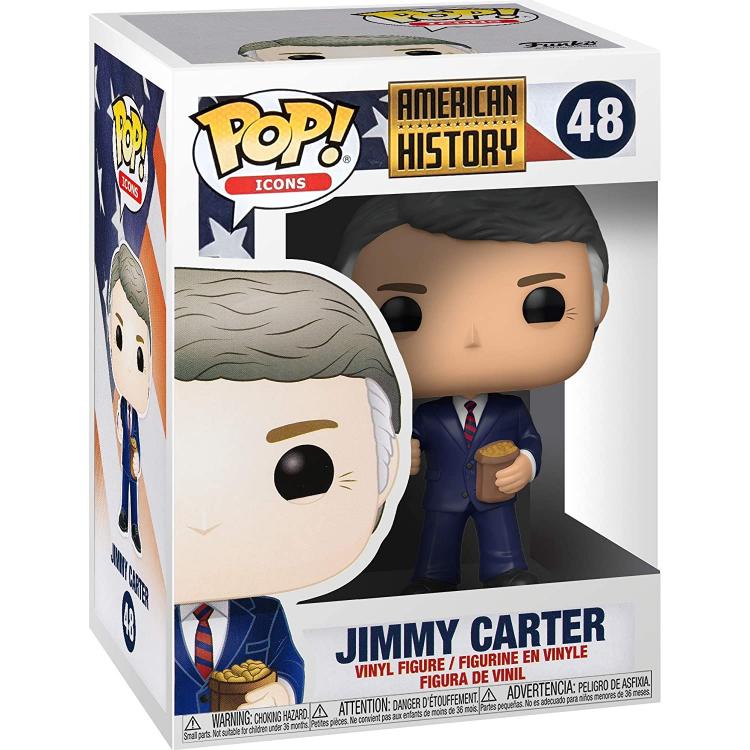 Funko Pop American History 48 - Jimmy Carter Vinyl Action Figure Statuetta