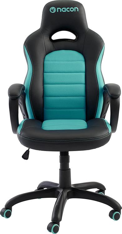 Nacon Sedia Gaming Pcch-350 Turchese Poltrona Da Ufficio Regolabile Reclinabile