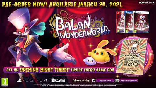 Balan Wonderworld Switch Videogioco Italiano Switch Gioco Nuovo Sigillato