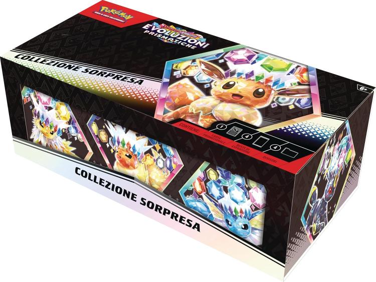 Pokemon Storage Box Sv8.5 Scarlatto E Violetto Evoluzioni Prismatiche (It) Tcg