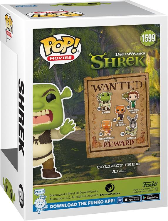 Funko Pop ! Movies Shrek 30Th - (1599) Scary Shrek Figure Special Edition 9Cm