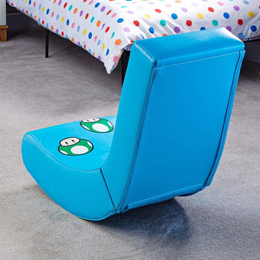 Sedia Gaming X Rocker Nintendo Pieghevole Super Mario All-Star Luigi Chair