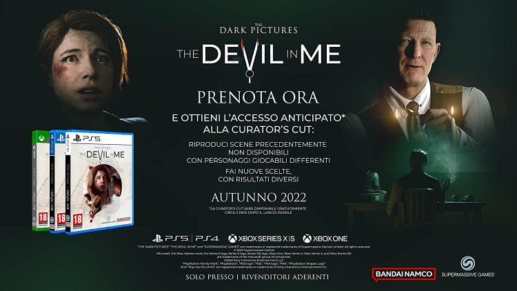 The Dark Pictures Anthology - Devil In Me Ps5 Gioco Italiano Eu Playstation 5