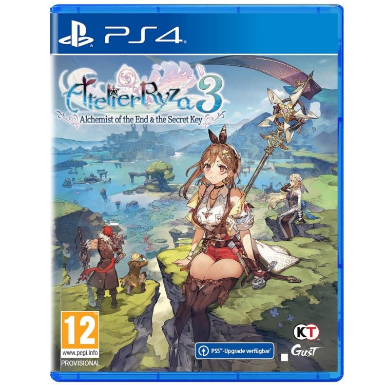 ATELIER RYZA 3 THE ALCHEMIST OF THE END & THE SECRET KEY PS4 GIOCO PAL ITA NUOVO