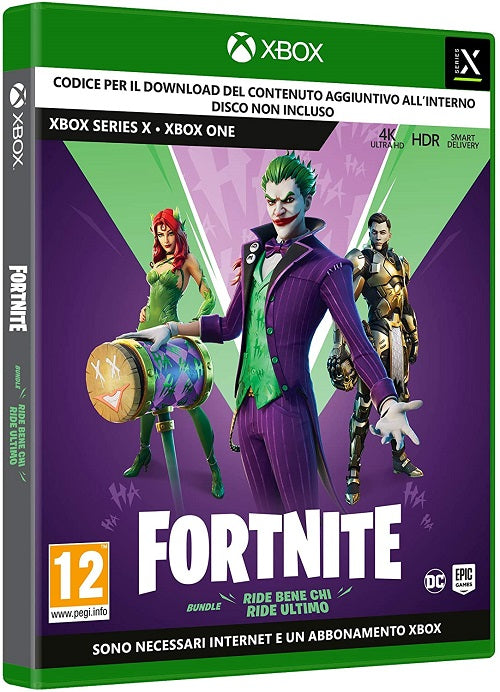 Fortnite Bundle Ride Bene Chi Ride Ultimo Xbox One/Series X Videogioco Italiano