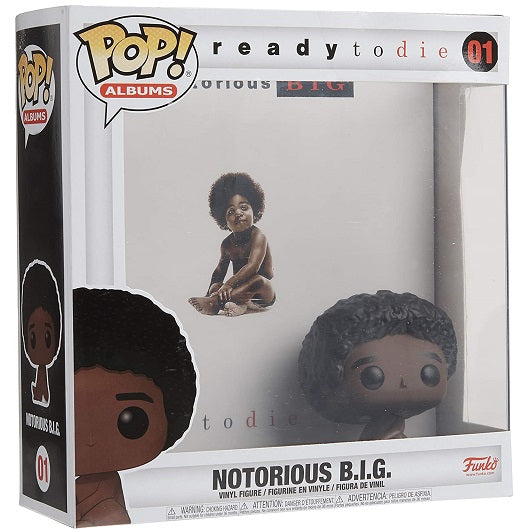 Funko Pop! Albums Biggie Smalls 01 - Notorious Big Rapper Pop Figure B.I.G.