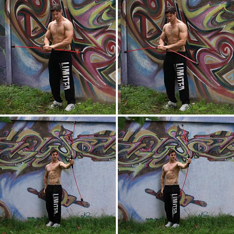 Swing Stick - Barra Flessibile Asta Oscillante Fitness Muscoli Attrezzi Palestra