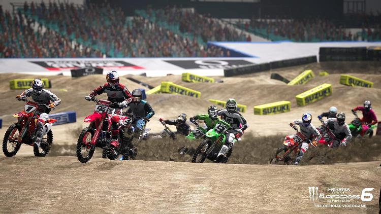 MONSTER ENERGY SUPERCROSS 6 PS4 VIDEOGIOCO ITALIANO EU PLAYSTATION 4 NUOVO PS5
