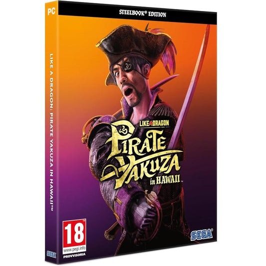Like A Dragon Pirate Yakuza In Hawaii Steelbook Edition Gioco Pc Pal Italiano
