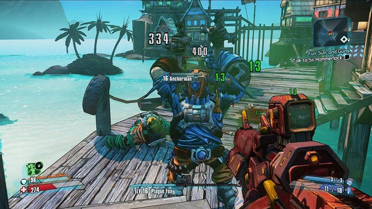 BORDERLANDS THE HANDSOME COLLECTION PS4 VIDEOGIOCO ITALIANO PLAY STATION 4