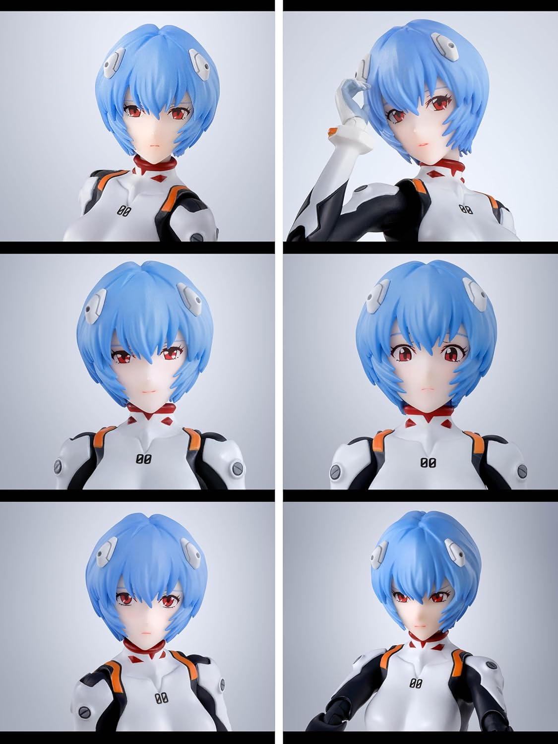 Bandai S.H. Figuarts: Neon Genesis Evangelion Rei Ayanami - Figure Articolata 16cm