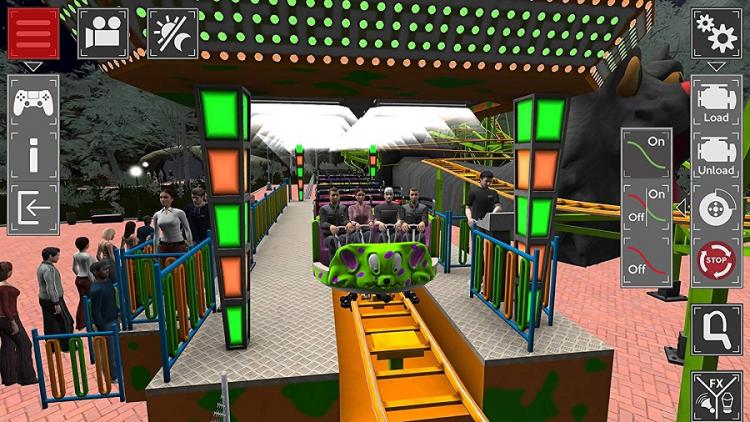 Theme Park Simulator Ps4 Videogioco Simulatore Parco Giochi Playstation 4 Nuovo