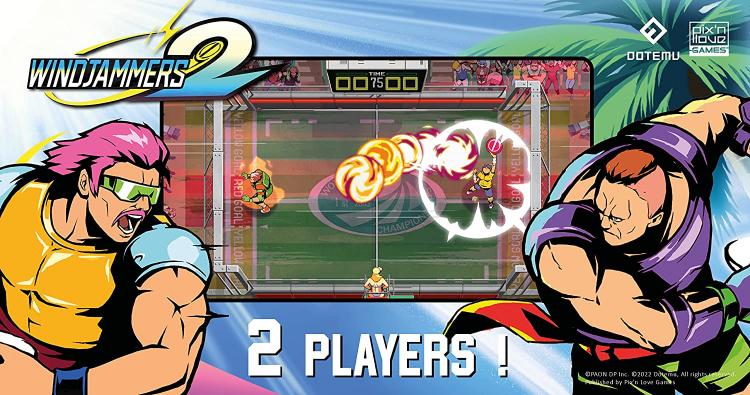 Windjammers 2 Ps4 Gioco Play Station 4 Multilingua Nuovo Sigillato Gioco Up Ps5