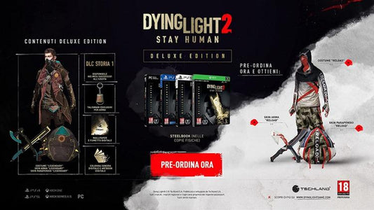 Dying Light 2 Stay Human Ps5 Italiano Gioco Nuovo Playstation 5 Multilingua Eu