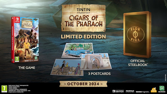 Tintin Reporter - I sigari del Faraone Limited Edition Nintendo Switch Pal Ita Nuovo