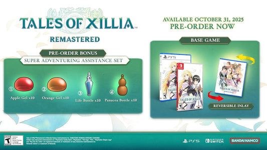 Tales of Xillia Remastered Nintendo Switch Videogioco Italiano Gioco Nuovo
