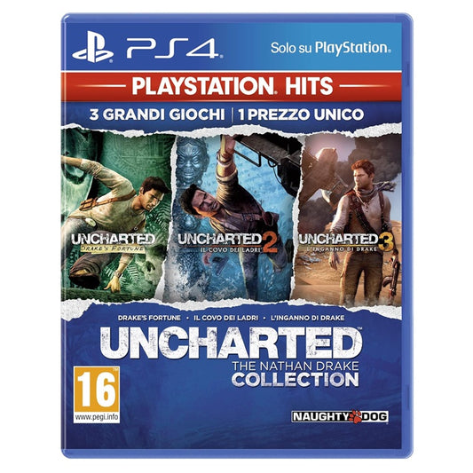 Uncharted Nathan Drake Collection Ps4 Gioco Playstation 4 Videogioco Italiano