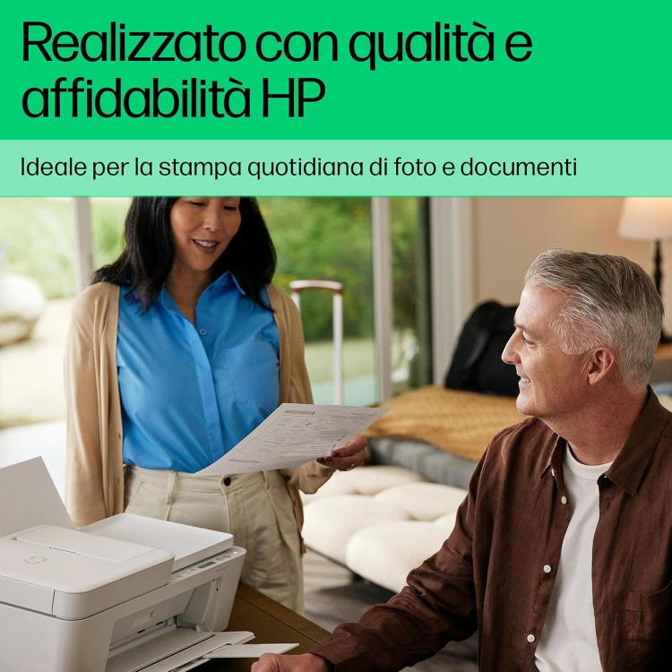 Hp Stampante Multifunzione A Colori Deskjet 4220E Wi-Fi Bluetooth 5.5 Ppm Pc Usb