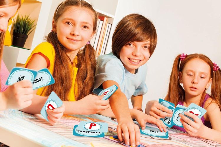Nomi Cose Citta' Deluxe Gioco Societa Da Tavolo Clementoni Italiano Pocket 7+