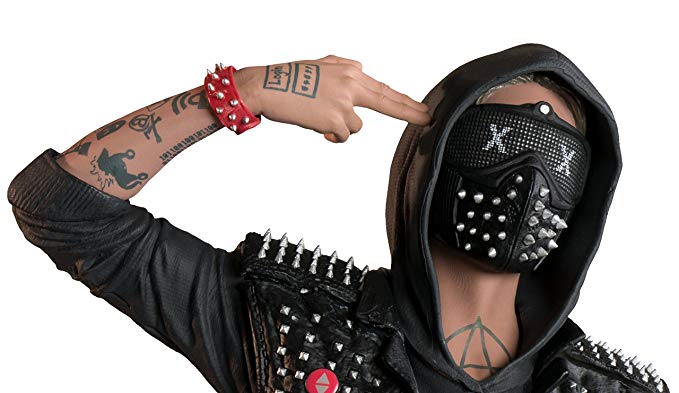 Watch Dogs 2 Wrench Statua Action Figura Da Collezione 24Cm Limited Edition Ps4