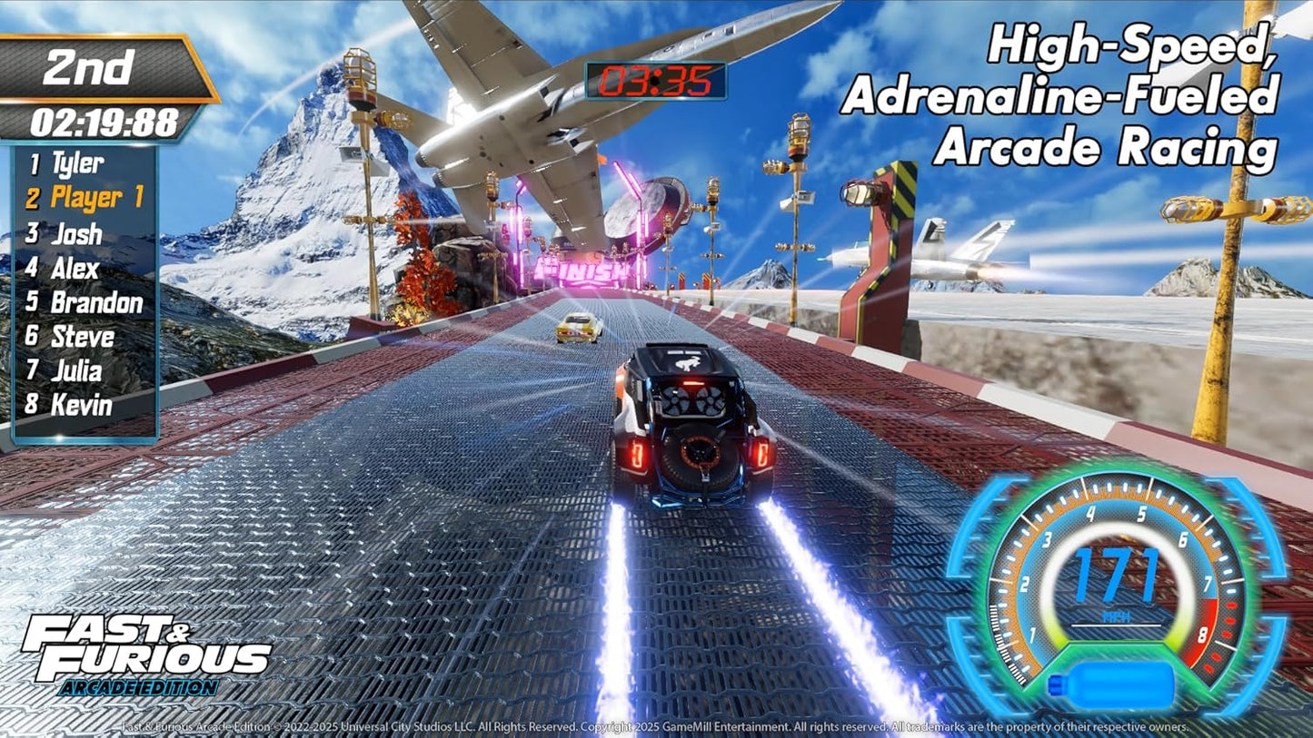 Fast & Furious Arcade Nintendo Switch Gioco Corse Italiano Nuovo Sigillato