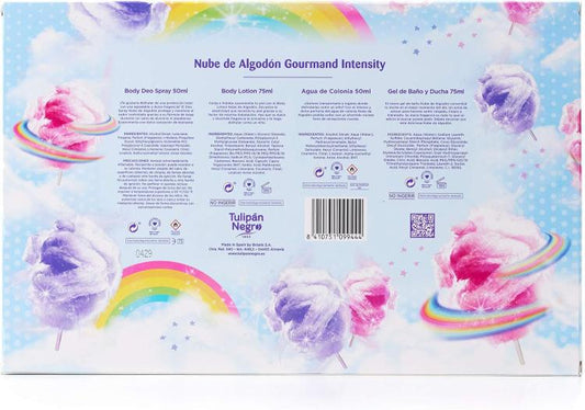 Tulipan Negro Nuvole Di Cotone Confezione Profumo Bagnoschiuma Deo Crema Corpo