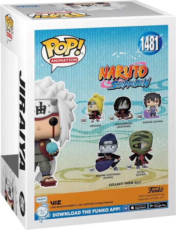 Funko Pop ! Animation Naruto Shippuden - (1481) Jiraiya W /Rasengan Special Gitd