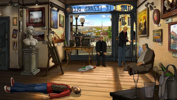BROKEN SWORD 5 THE SERPENT'S CURSE PS4 ITALIANO VIDEOGIOCO PLAY STATION 4
