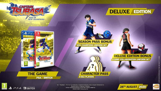 CAPTAIN TSUBASA RISE OF NEW CHAMPIONS DELUXE EDITION PS4 ITALIANO PLAYSTATION 4