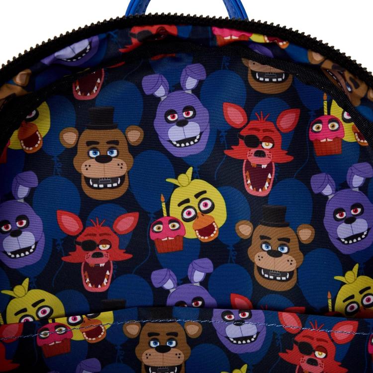 Funko Loungefly Zaino Five Nights At Freddy’S Mini Backpack Cartella Borsa Fnaf