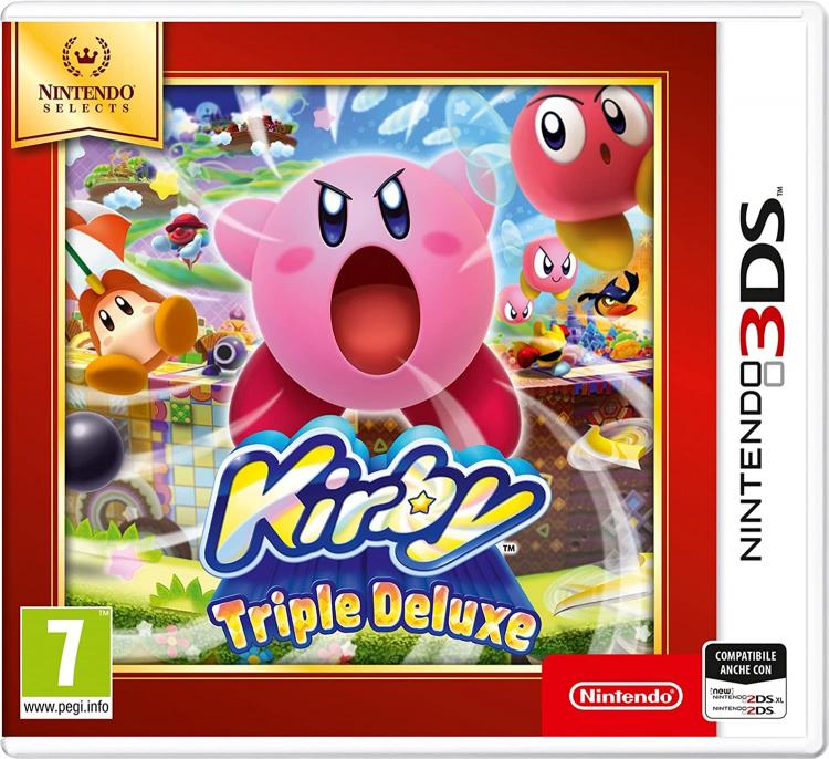 Kirby Triple Deluxe Nintendo 3Ds 2Ds Nuovo Gioco Italiano Sigillato Videogioco