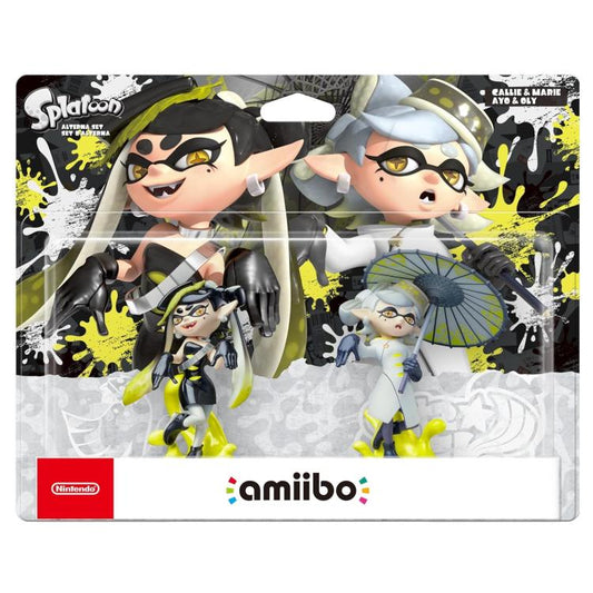 AMIIBO SPLATOON 3 STELLA E MARINA (CALLIE & MARIE) NINTENDO SWITCH SET ALTERNA