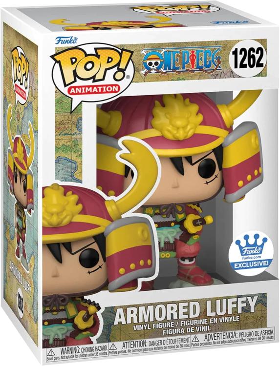 Funko Pop! Animation - One Piece (1262) Armored Luffy Exclusive Vinyl Figure 9Cm