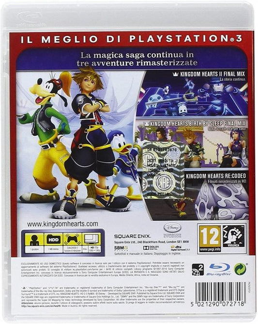 Kingdom Hearts Hd 2.5 Remix (Essentials) Ps3 Videogioco Eu Uk Ita Playstation 3