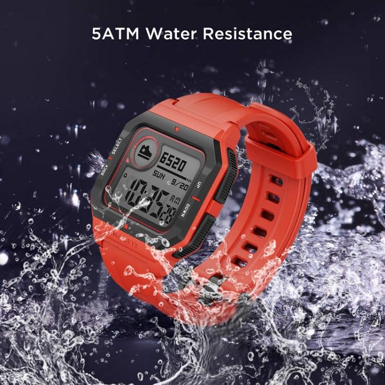 Smartwatch Amazfit Neo Fitness Sportivo Display Digitale Impermeabile Red