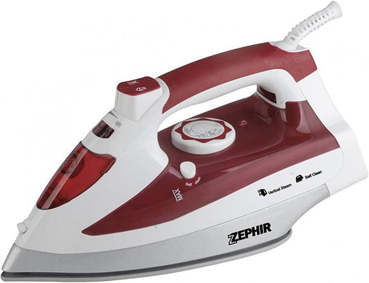 Zephir Ferro Da Stiro A Vapore E Secco Piastra Ceramica Autopulente 2200W Zhf392