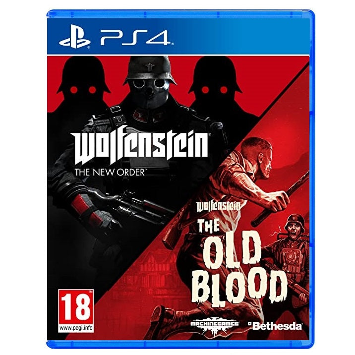 Wolfenstein Double Pack The New Order + Old Blood Ps4 Italiano Eu Playstation 4