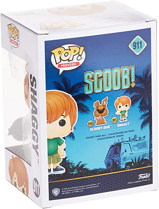 Funko Pop Movies Scoob ! - Shaggy 911 Special Edition Vinyl Figure Statuetta