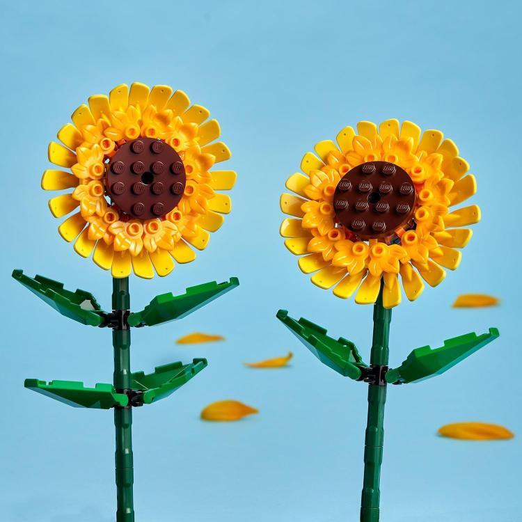 Lego -Creator Girasoli Ornamentali Fiori 40524 Decorazione Casa Costruzione 25Cm