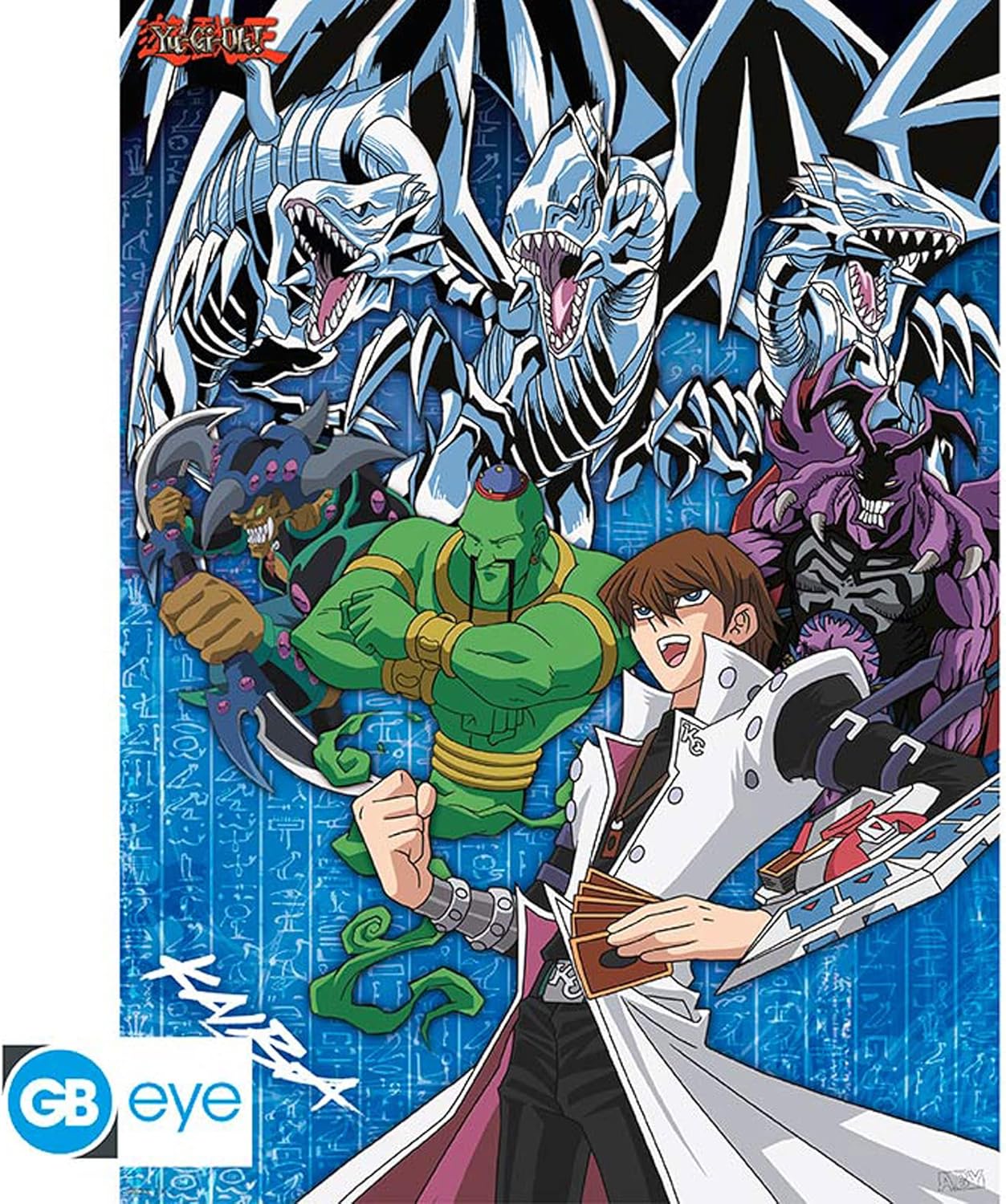 Abystyle (YU-GI-OH!) Set 2 Chibi Poster: "Yugi And Kaiba" (52x38) Gb Eye
