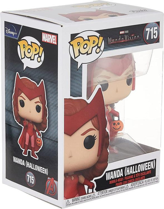 Funko Pop ! Marvel Wandavision - (715) Wanda (Halloween) Figure Vinyl 9Cm