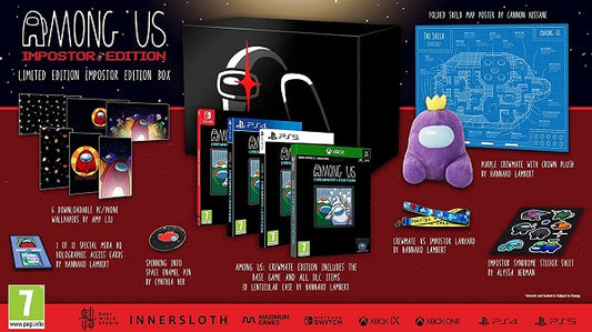 AMONG US IMPOSTOR EDITION LIMITED EDITION PS4 VIDEOGIOCO PLAYSTATION 4 ITALIANO