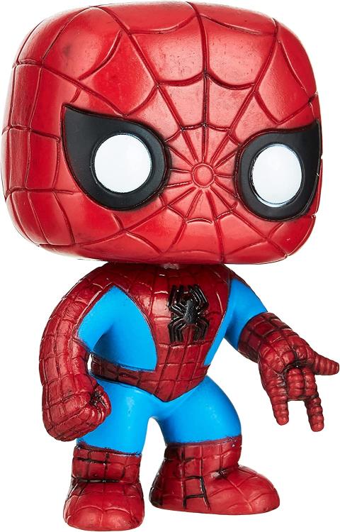 Funko Pop ! Marvel Universe - (03) Spider-Man Figure Uomo Ragno Spiderman 9Cm
