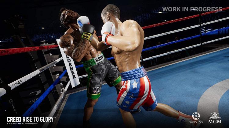 CREED RISE TO GLORY PS4 VR GIOCO MULTILINGUE VISORE PLAYSTATION 4 BOXE ROCKY EU