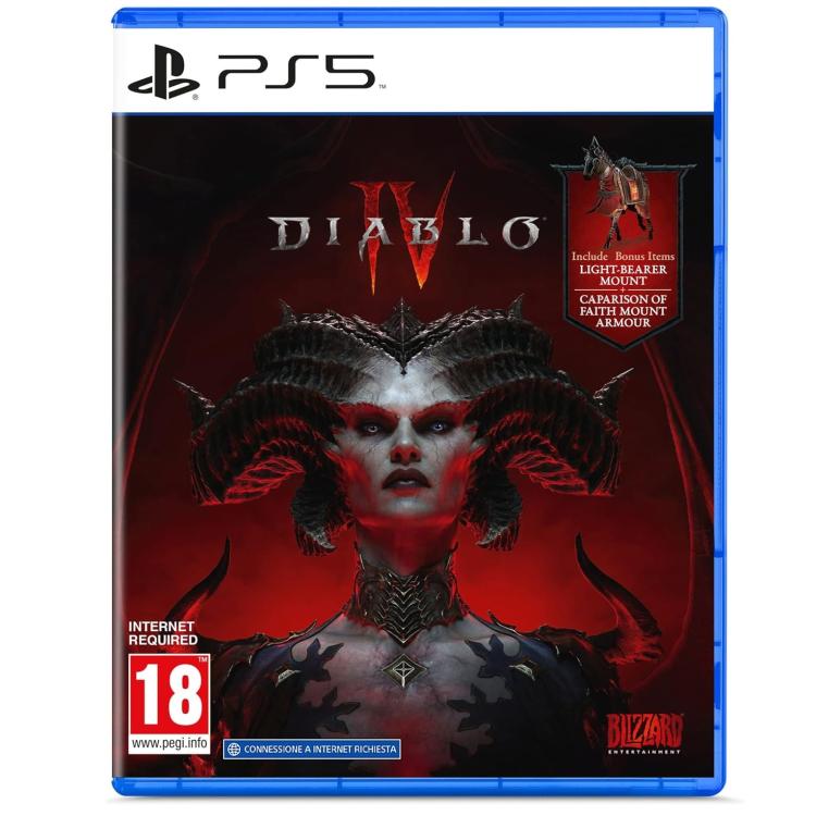 DIABLO IV PS5 VIDEOGIOCO PLAYSTATION 5 ITALIANO GIOCO SIGILLATO DIABLO 4 NUOVO