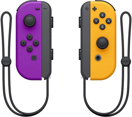 Joy-Con Coppia Controller Nintendo Switch Viola Arancione Pad Joystick Ufficiale