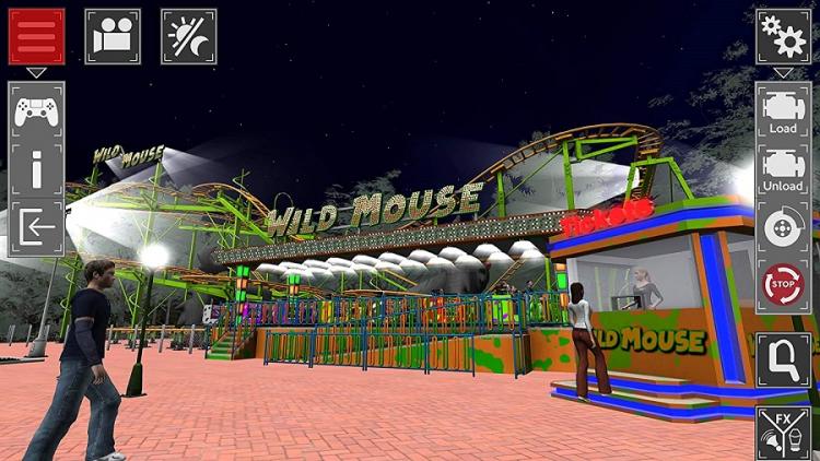 Theme Park Simulator Ps4 Videogioco Simulatore Parco Giochi Playstation 4 Nuovo